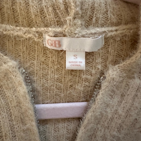 Gianna Bini Coordinating High Rise Ribbed Eyelash Knit Lounge Set - Picture 6 of 6